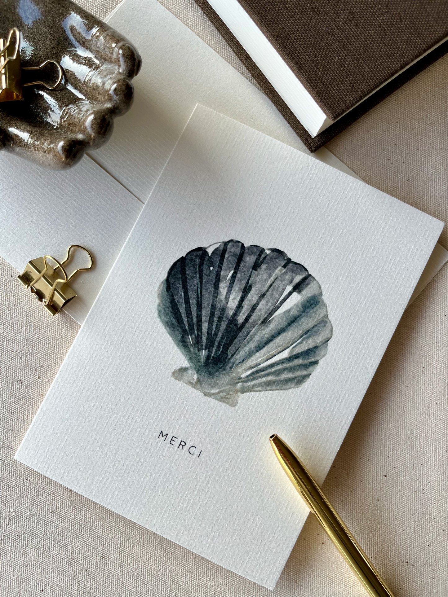 OCCASIONAL CARD - COQUILLAGE