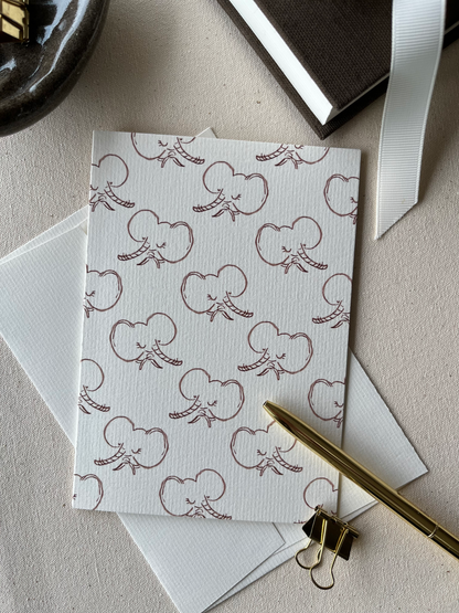 GREETING CARD - PETIT ÉLÉPHANT